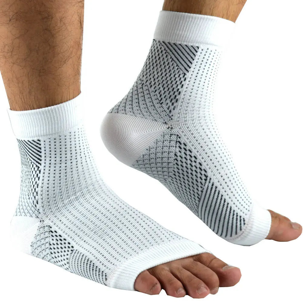 1pair Plantar Fasciitis Compression Socks Sports Ankle Support Brace Foot Pain Relief Heel Sleeve for Joint Pain Neuropathy
