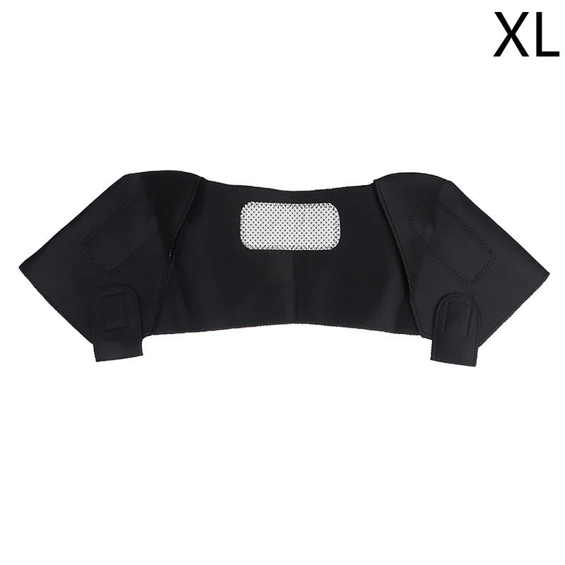 Self-heating Tourmaline Therapy Pad Magnetic Heated Belt Shoulder Protector Support Brace Pain Relief Health Accessory