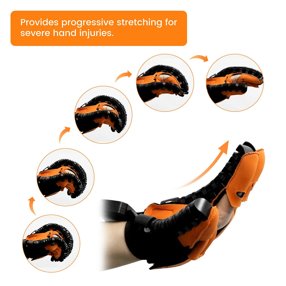 Rehabilitation Robot Glove Hand Device Finger Training Massage Gloves Stroke Hemiplegia Rehabilitation Hand Function Recovery