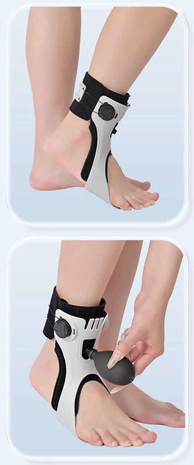 Rotary Knob Buckle Style Fixed Airbag Ankle Support Sports Joint Sprain Rehabilitation Correction Protective Gear Cross-Border