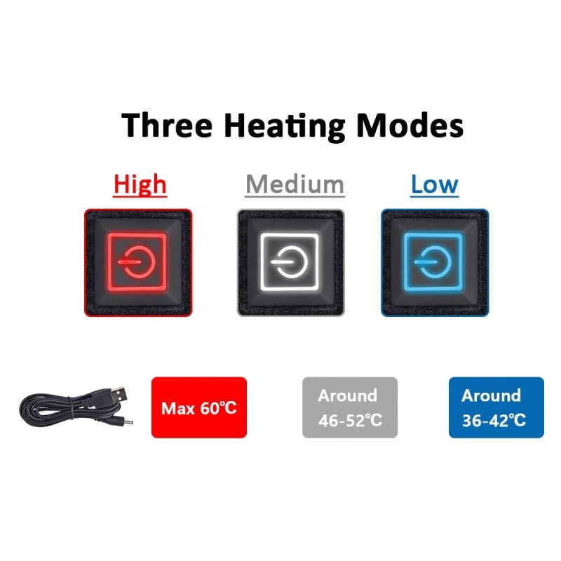 Electric Heated Knee Massager Knee Brace Adjustable Heated Knee Pad Legs Warm Winter Thermal Knee Support Arthritis Pain Relief