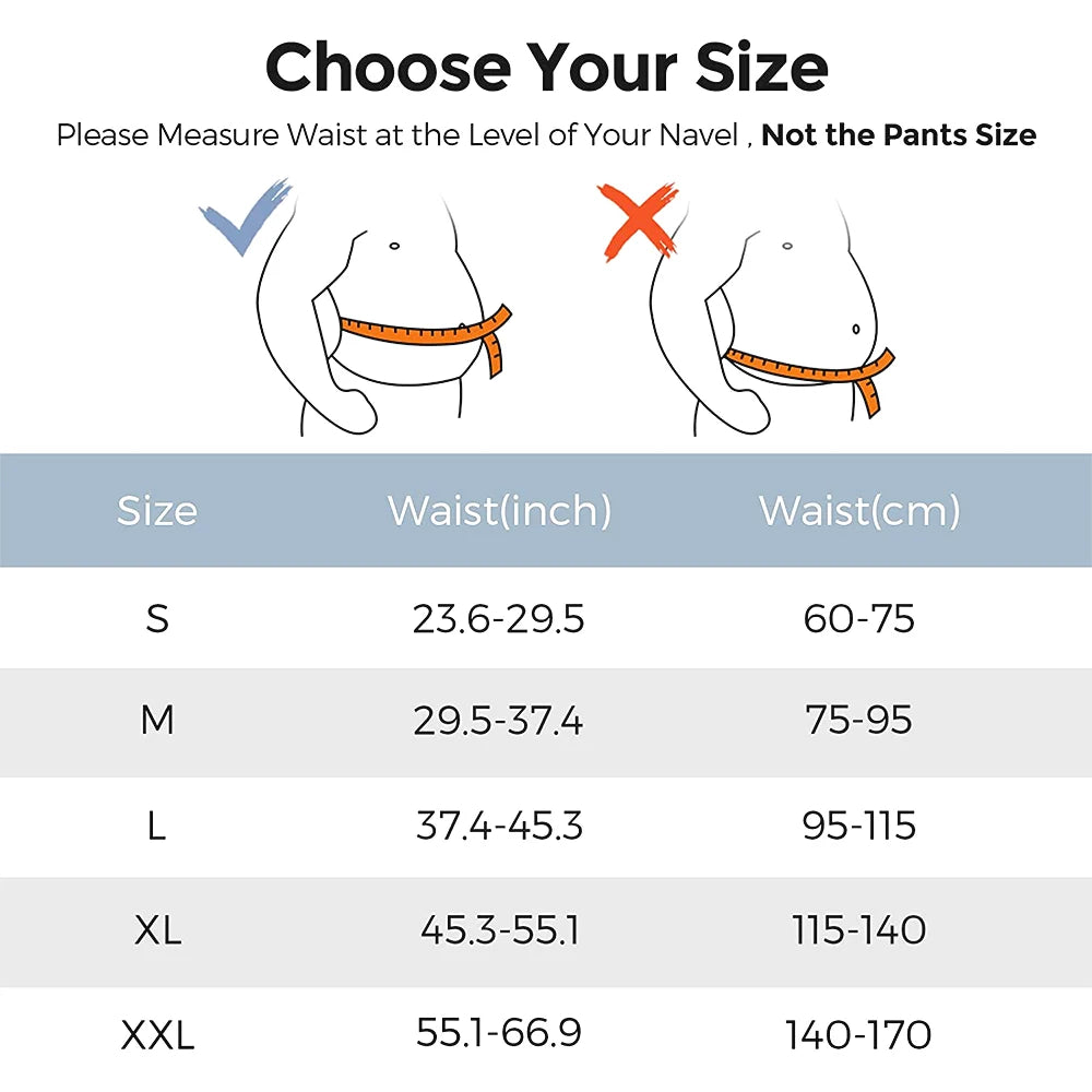 Lower Back Brace with 6 Stays Anti-skid Orthopedic Lumbar Support Breathable Waist Support Belt for Men Women Gym Pain Relief