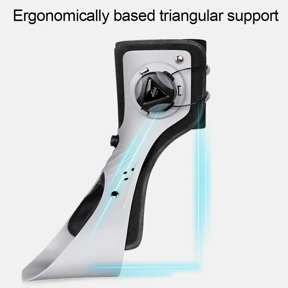 Drop Foot Brace Orthosis with Inflatable Gasbag Balance Foot Corrector Ankle Support for Hemiplegia Patient Stroke Shoes Walking
