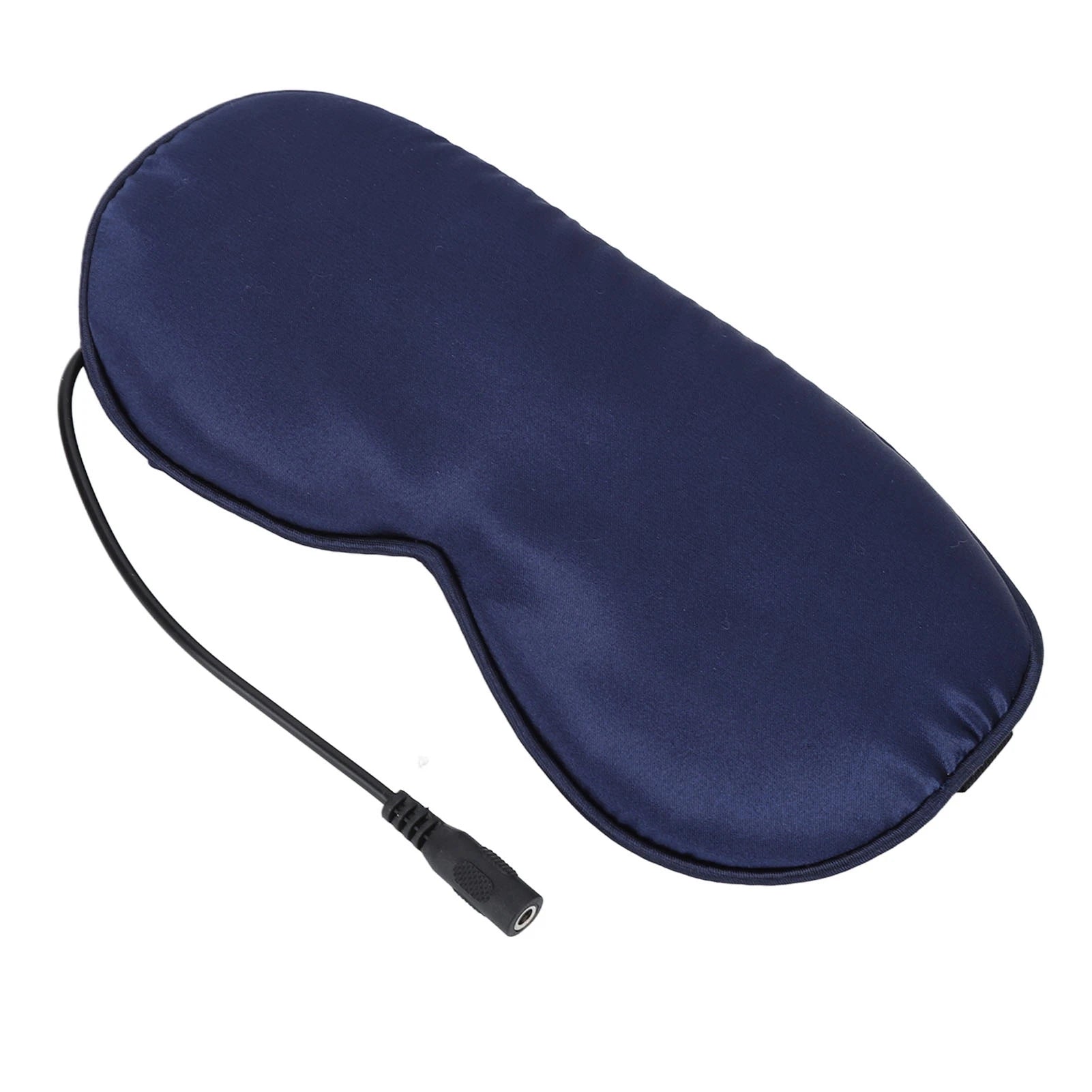 Eye Mask USB Heated Eye Mask Stress Relief Sleep Heating Eye Mask Double Sided Silk Multi Timer Shut Off 3 Speeds Adjustment