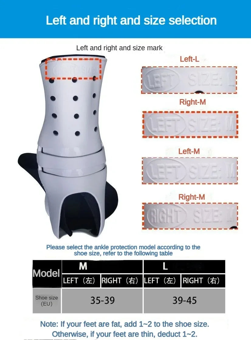 Drop Foot Orthosis Adjustable Left Right Ankle Sprain Orthosis Stabilizer Foot Protector for Hemiplegia Corrector Rehabilitation