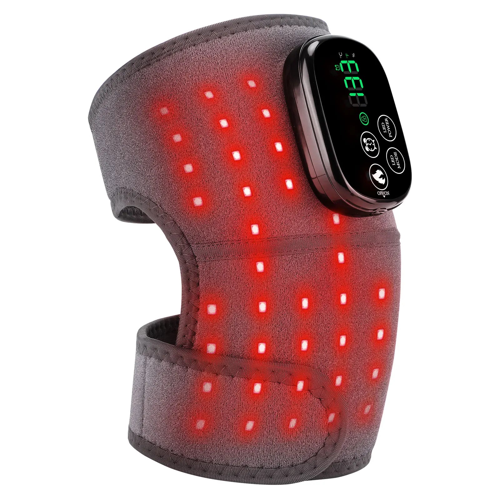 Multifunctional LED Knee Massager 650nm and 850nm Red Light Heating Electric Infrared Knee Pad Leg Joint Muscle Relax