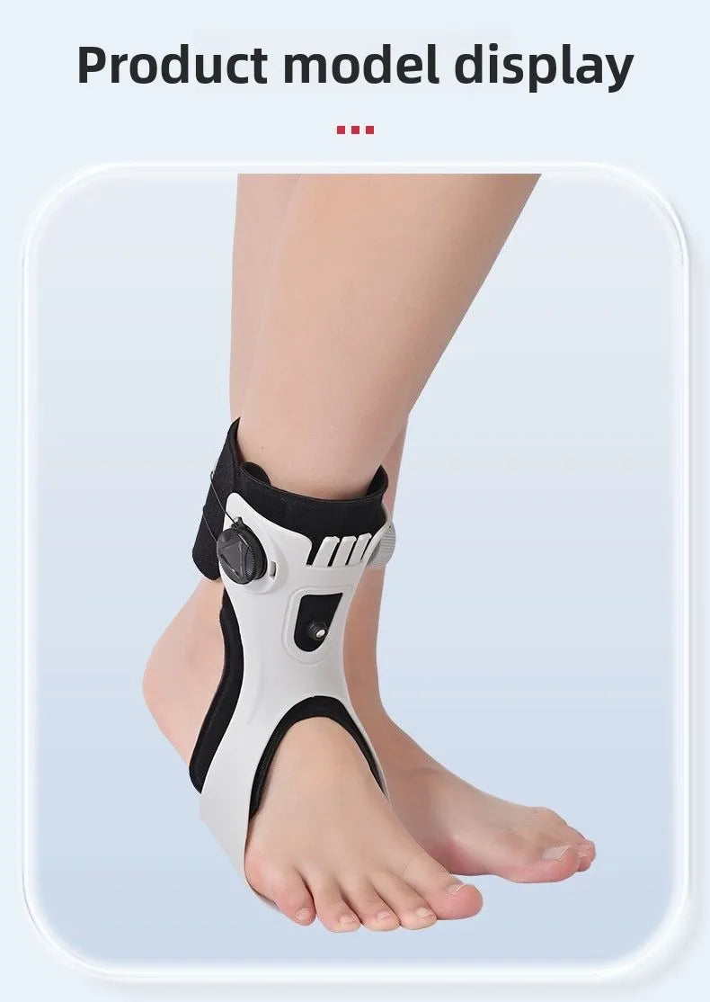 Rotary Knob Buckle Style Fixed Airbag Ankle Support Sports Joint Sprain Rehabilitation Correction Protective Gear Cross-Border