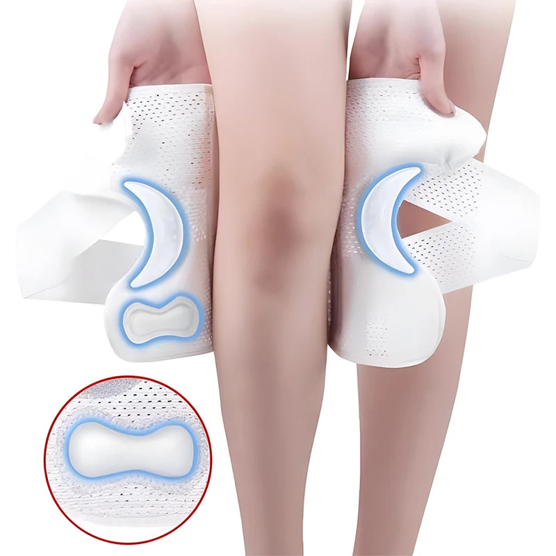 Upgraded Compression Knee Brace with Side Stabilizers Breathable Adjustable Knee Support for Knee Pain Arthritis Injury Recovery