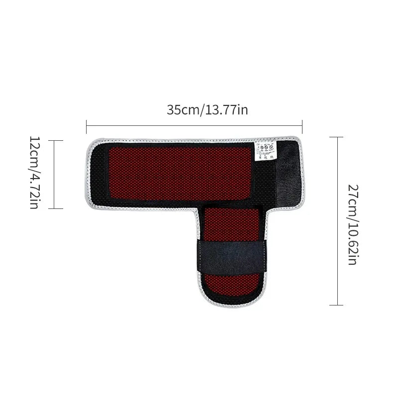 Red Light Heating Cordless Ankle Massager Wrist Wraps Support Brace Ankle Heating Pad Heated Hand Foot Vibration Massage Belt