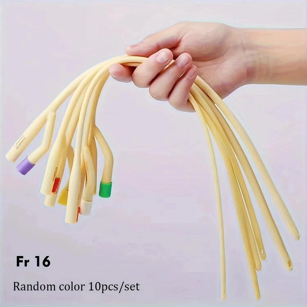 10 pcs/box Urincatheter Medical Two-way Latex Foley Catheter Urine Catheter