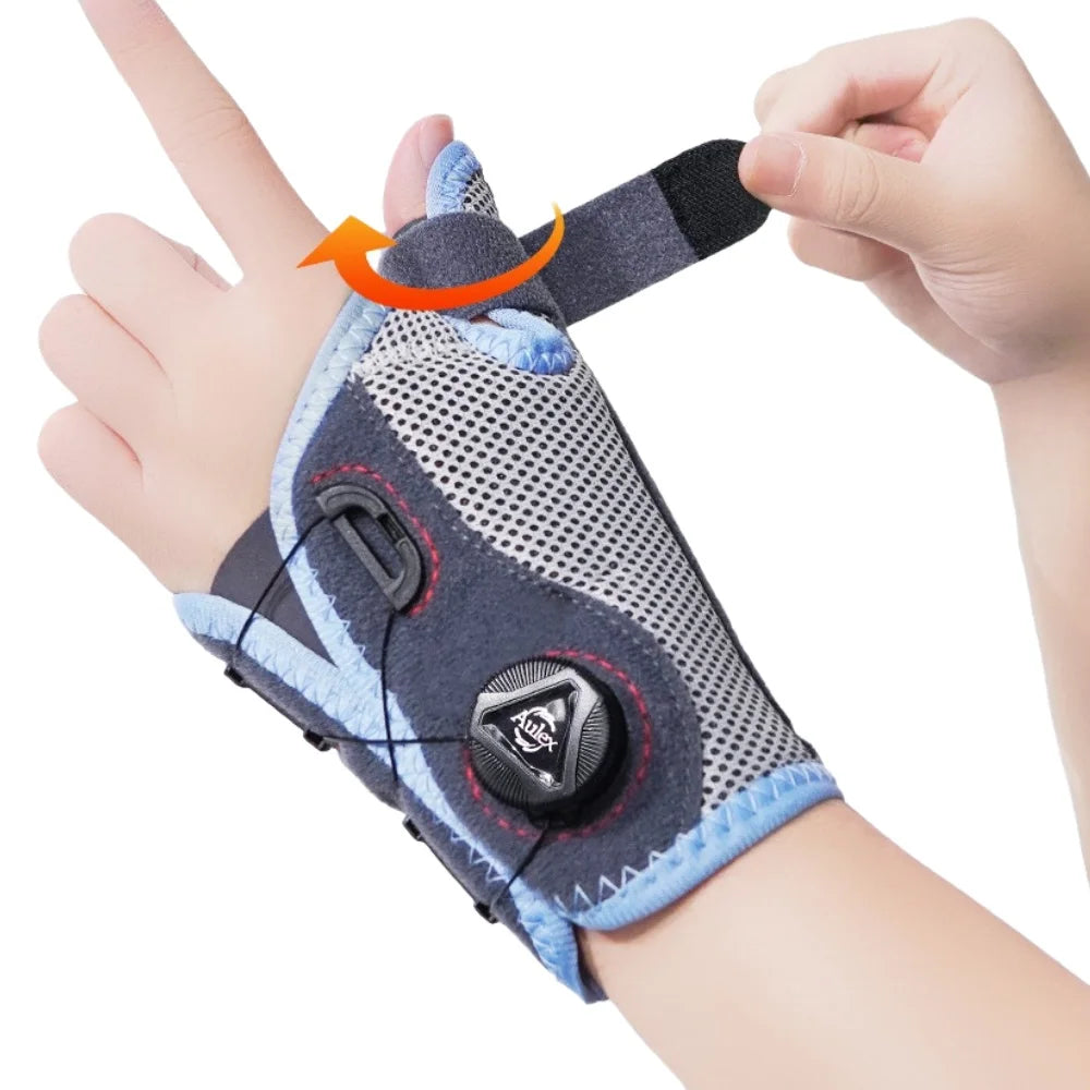 Carpal Tunnel Wrist Brace for Night Support Knob Adjustable Hand Brace for Tendonitis,Arthritis Pain Sprain,Wrist Splint Support