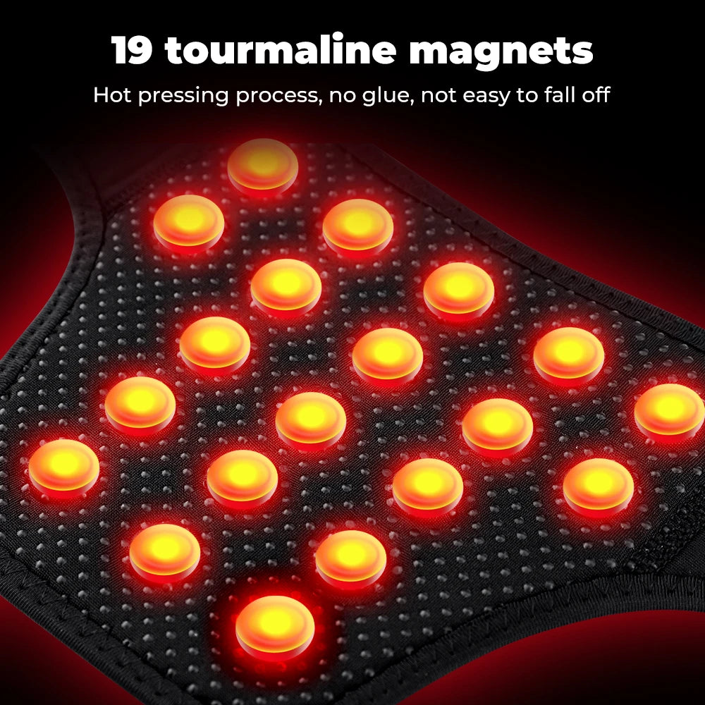 Heating Neck Protector Neck Warm Sleeve With 19PCS Magnet Maintenance Hot Compress Neck Support Neck Brace Dropshipping