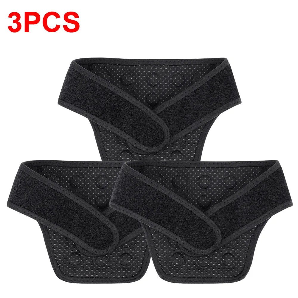 Self-Heating Neck Support Brace 19 Magnets Stone Cervical Massage for Relaxation and Warmth Pain Relief Support Belt Reusable