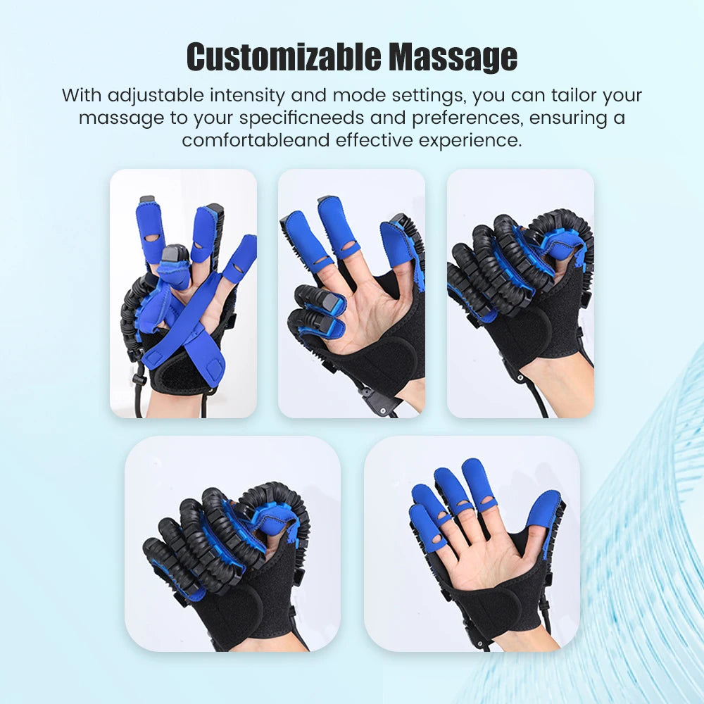 Rehabilitation Robot Glove Hand Device Finger Training Massage Gloves Stroke Hemiplegia Rehabilitation Hand Function Recovery