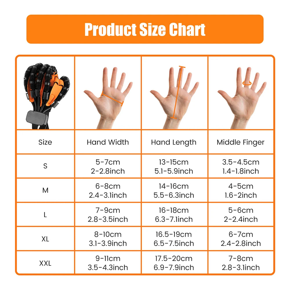 Rehabilitation Robot Glove Hand Device Finger Training Massage Gloves Stroke Hemiplegia Rehabilitation Hand Function Recovery