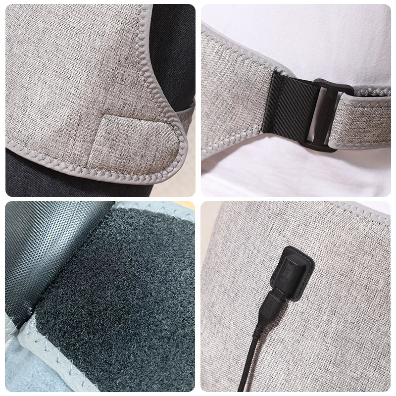Red Light Heating Massage Hip Support 3 Vibration Brace for Joint Pain Relief Muscle Relaxation Arthritis And Fatigue Recovery