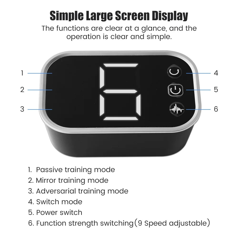 Heated Rehabilitation Robot Gloves Hemiplegia Stroke Physiotherapy Training Device Finger & Hand Function Workout Recovery Tool