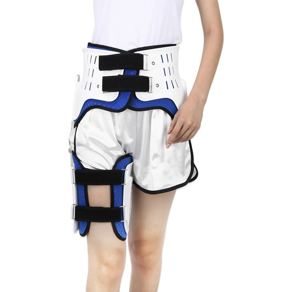 Adjustable Hip Joint Fixation Brace Orthopedic Support Bracket Hip Thigh Femoral Fracture Lower Limb Paralysis Rehabilitation