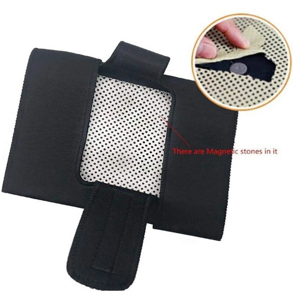 1 Pair Self Heating Knee Braces Sleeve Tourmaline Heated Knee Support Warm Knee Pads Patella Protect Sleeves Electric Heat Pad