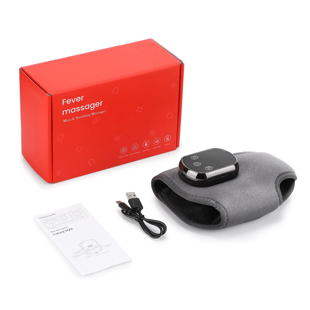 New Heating Wrist Guard Electric Hot Compress Vibration Massage Hand Wrist & Foot Ankle Guard Band Carpal Wrap Support Brace