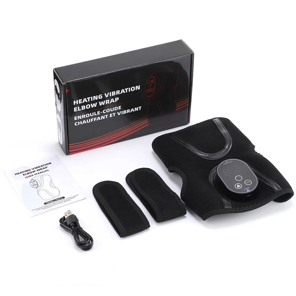 Cordless USB Electric elbow Adjustable Elbow Support Brace Electric Heating Elbow Pad warm Wrap Support Elbow Sleeve Protector