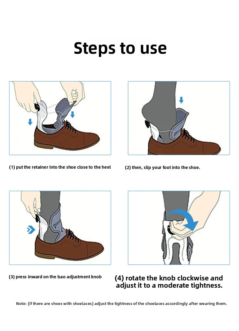 New Stroke Hemiplegia Rehabilitation Equipment Correction Varus Shoes Ankle Fixed Support Foot Ptosis Orthosis Brace