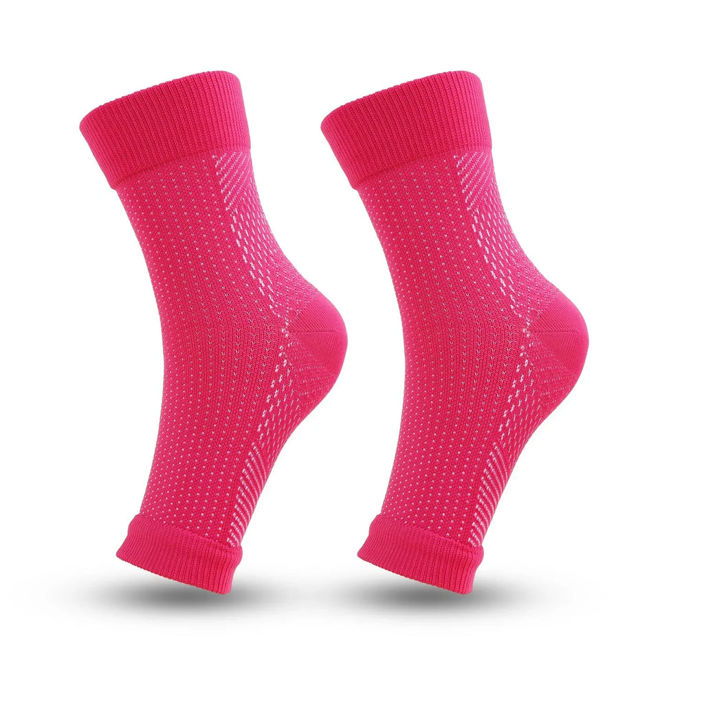1pair Plantar Fasciitis Compression Socks Sports Ankle Support Brace Foot Pain Relief Heel Sleeve for Joint Pain Neuropathy