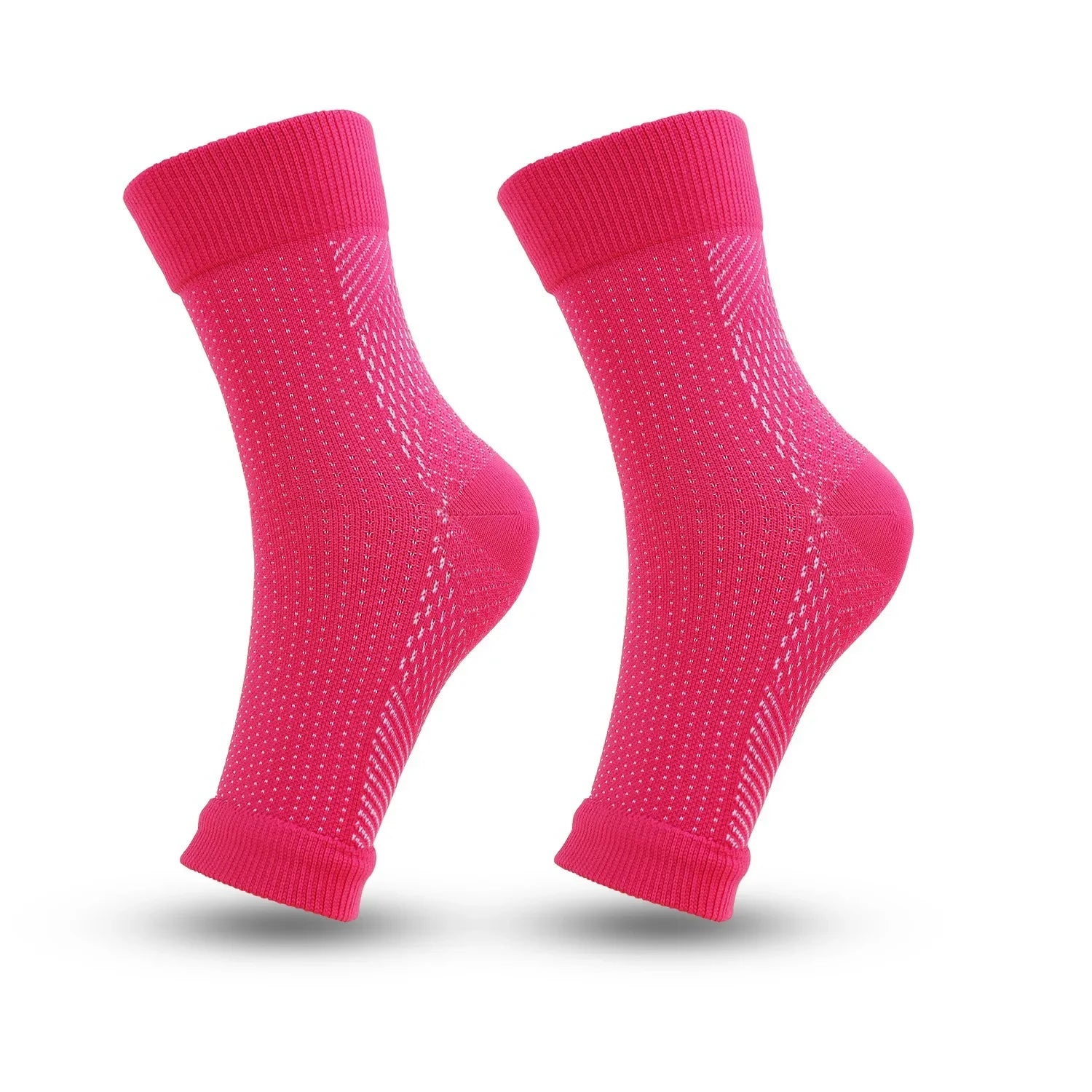 1pair Plantar Fasciitis Compression Socks Sports Ankle Support Brace Foot Pain Relief Heel Sleeve for Joint Pain Neuropathy