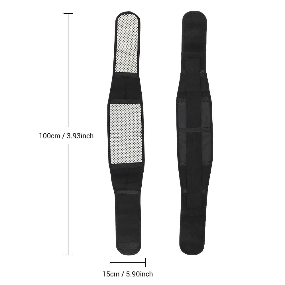 Self Heating Lower Back Supports Magnetic Breathable Waist Bandage Back Waist Belt Tourmaline Waist Brace Support Belt Band