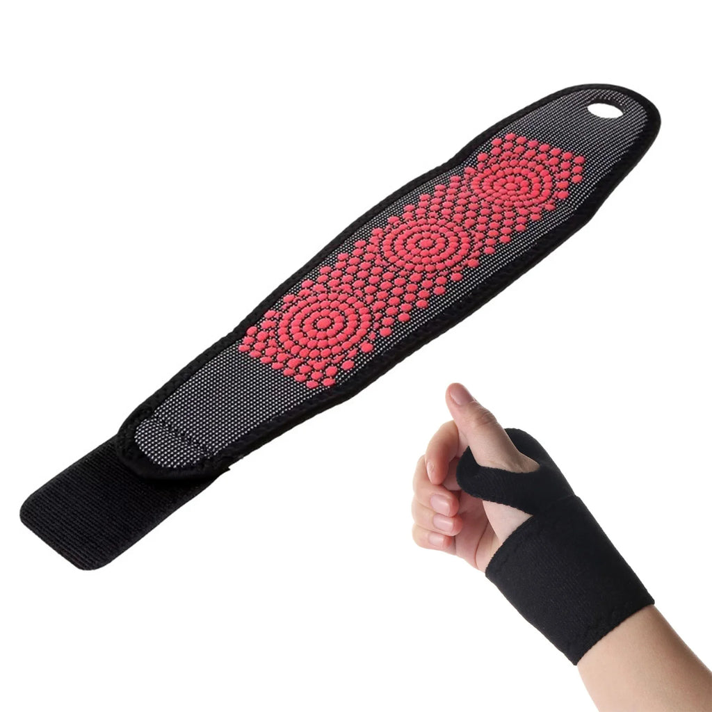 1/2pcs Self-Heating Wrist Brace Protector Adjustable Pain Relief Wrist Brace for Muscular Soreness and Wrist Ache