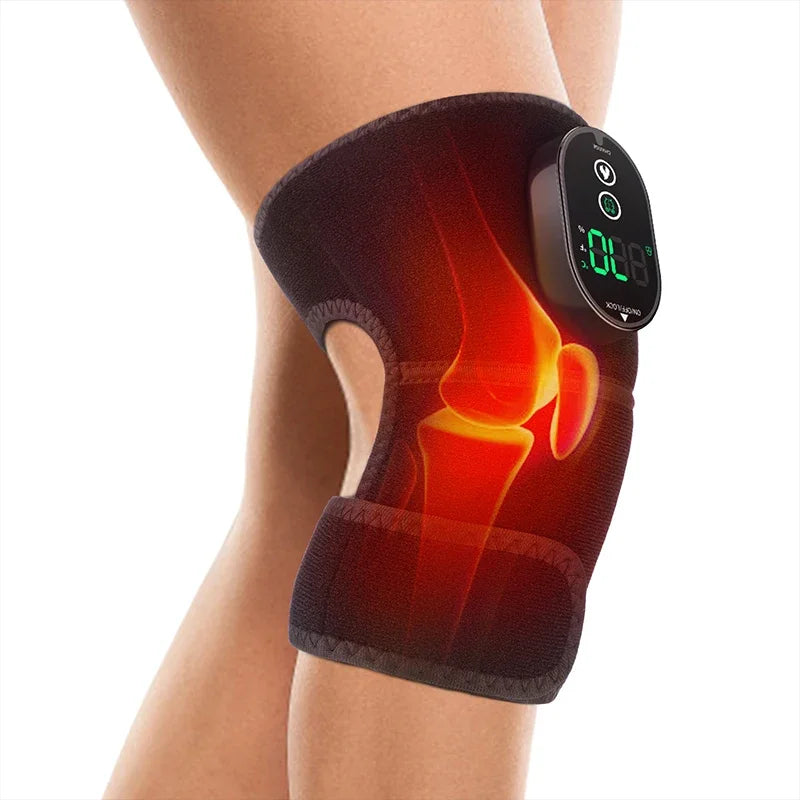 Elbow Massager Electric Heating Rechargeable Vibration Brace Knee Tennis Elbow Shoulder Joint Pain Thermal Therapy Massage Pad