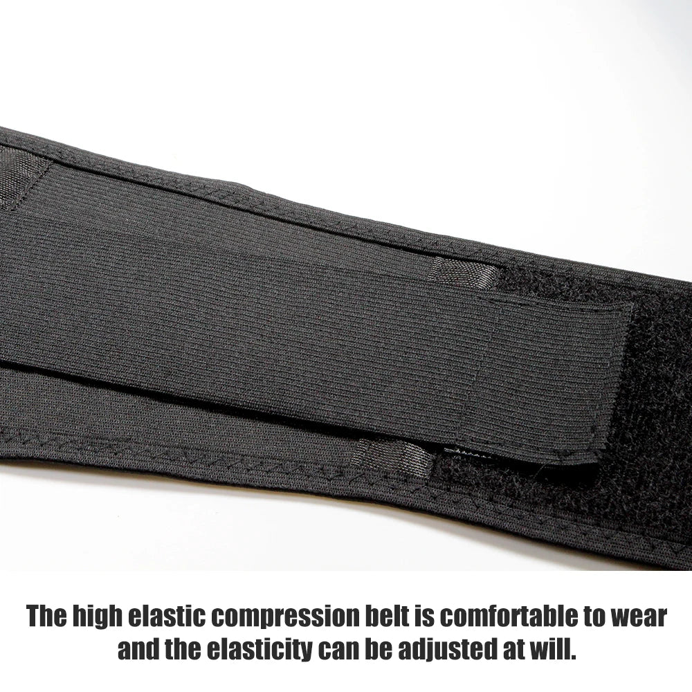 BYEPAIN Tourmaline Self-heating Magnetic Therapy Waist Support Belt Lumbar Back Waist Support Brace Double Banded Adjustable