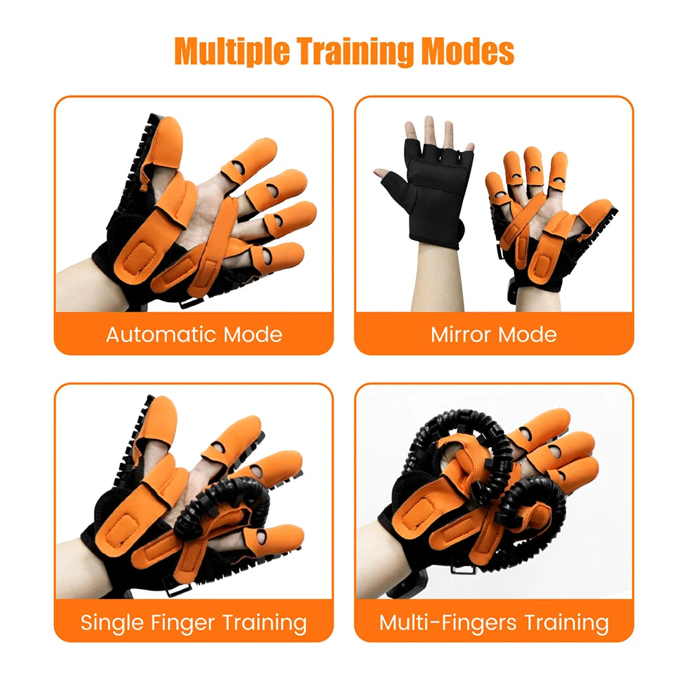 Rehabilitation Robot Glove Hand Device Finger Training Massage Gloves Stroke Hemiplegia Rehabilitation Hand Function Recovery