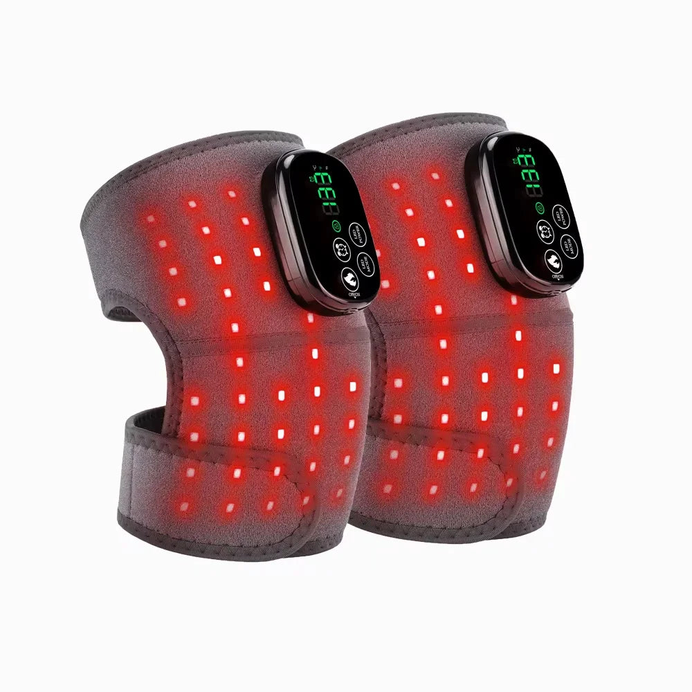 3-in-1 Multifunctional Kneepad Electric Infrared Heating Knee Pad 650nm&850nm Red Light Leg Joint Brace Muscle Relax