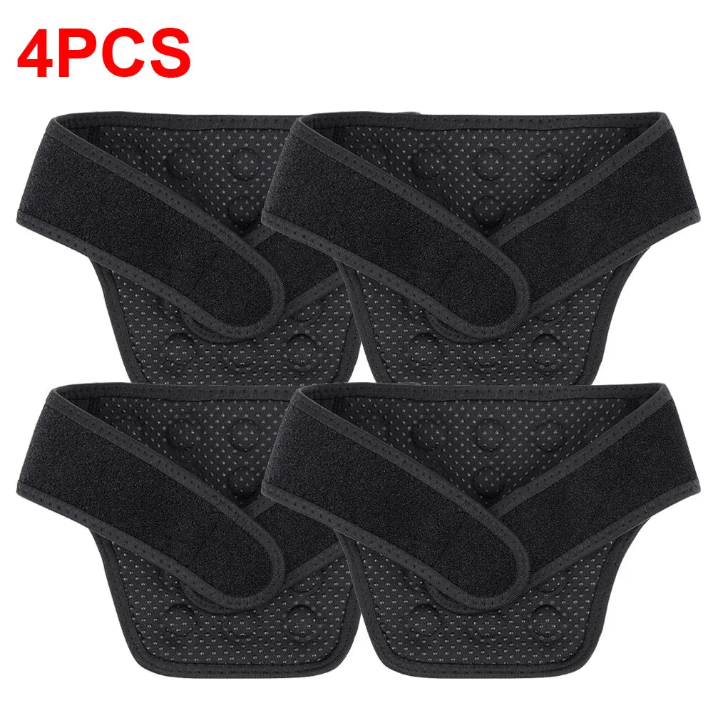 Self-Heating Neck Support Brace 19 Magnets Stone Cervical Massage for Relaxation and Warmth Pain Relief Support Belt Reusable