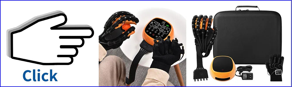 Robot Gloves Hand Rehabilitation Automatic Hand Trainer Rehabilitation Rehab Theraphy Hemiplegia Gloves Finger Trainer Stroke