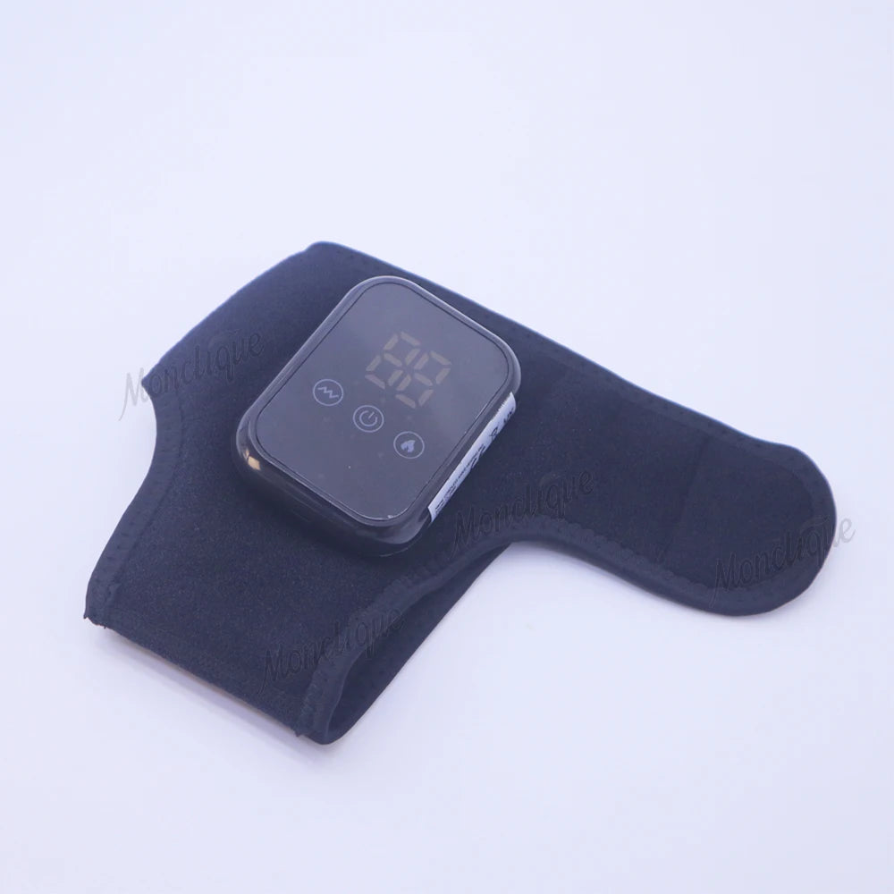 Electric Wrist Brace and Ankle Brace with Adjustable Hot Compress Massage Ankle Guard Band Carpal Tunnel Foot Protection Support