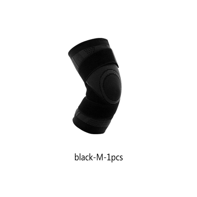 1PS Knee Brace Compression Knit Knee Pad For Sports Quickly Absorb Perspiration Keep Knees Warm Knee Boosters Breathable Support