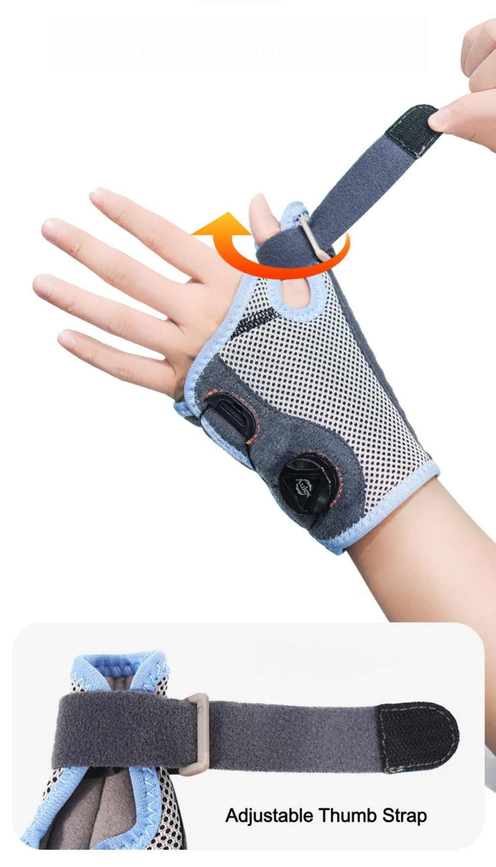 Carpal Tunnel Wrist Brace for Night Support Knob Adjustable Hand Brace for Tendonitis,Arthritis Pain Sprain,Wrist Splint Support