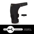 Full-Wrap Hip Support Brace with Massager Sciatica Pain Relief Buttock Physical Therapy Recovery Focused Hip Heating USB-Powered