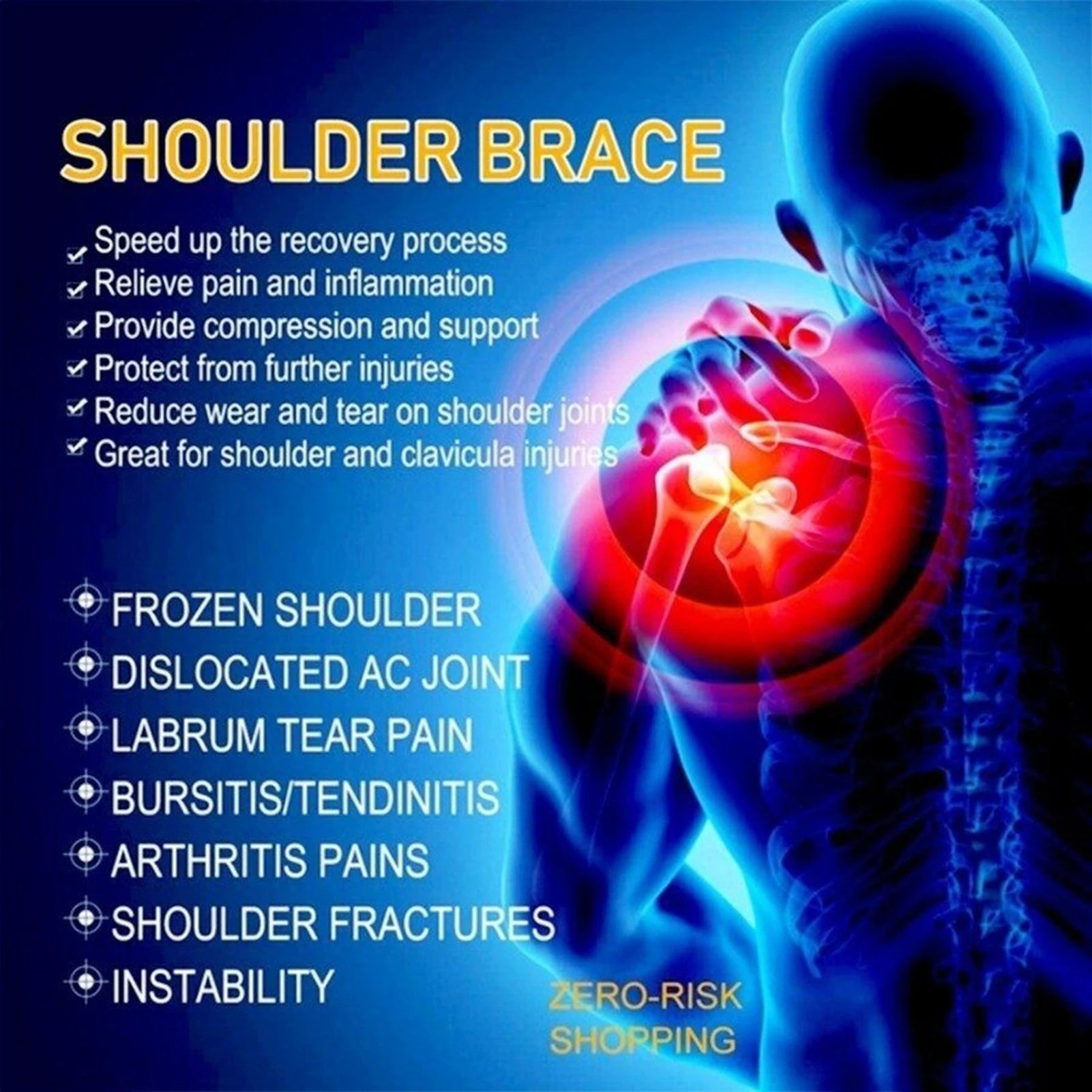 Adjustable Self-heating Shoulder Massager Brace Cervical Pain Relief Muscle Relaxation Pads For Joint Pain Relief Physiotherapy