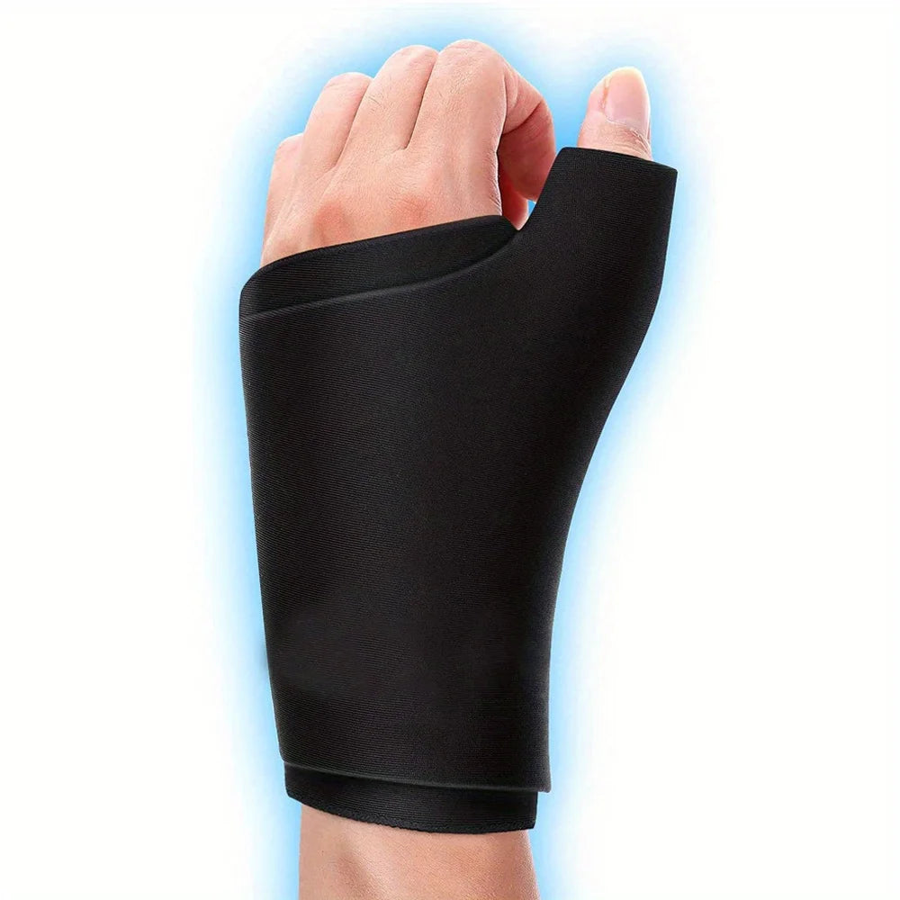 Wrist Solid Gel Ice Packs Hot Cold Hand and Thumb Compression Sleeve Wrap Reusable Soft Gel Glove