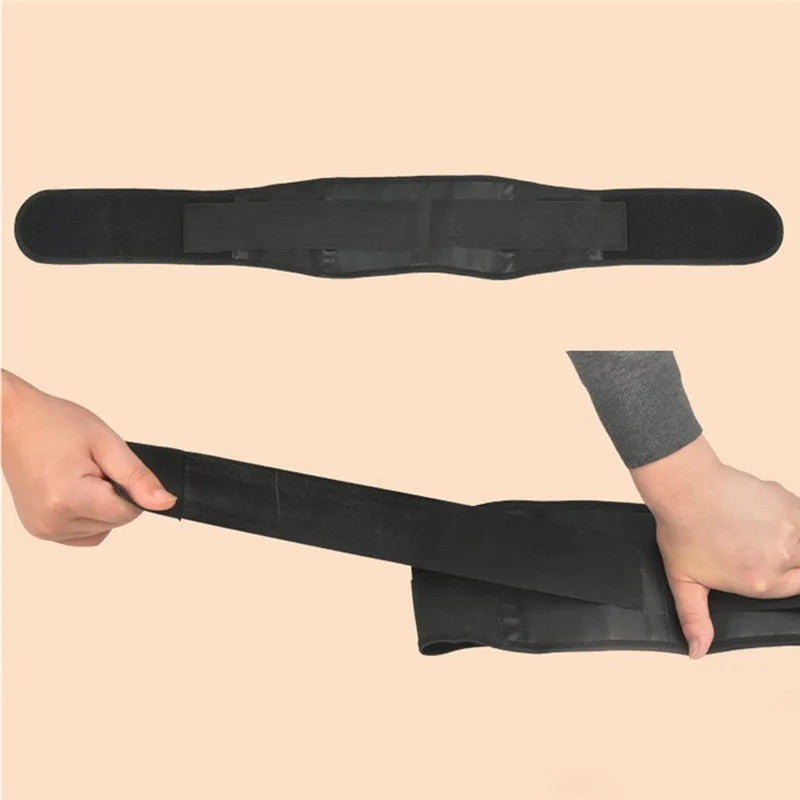 Back Waist Support Belt Adjustable Tourmaline Self Heating Magnetic Therapy Lumbar Brace Massage Band Health Care