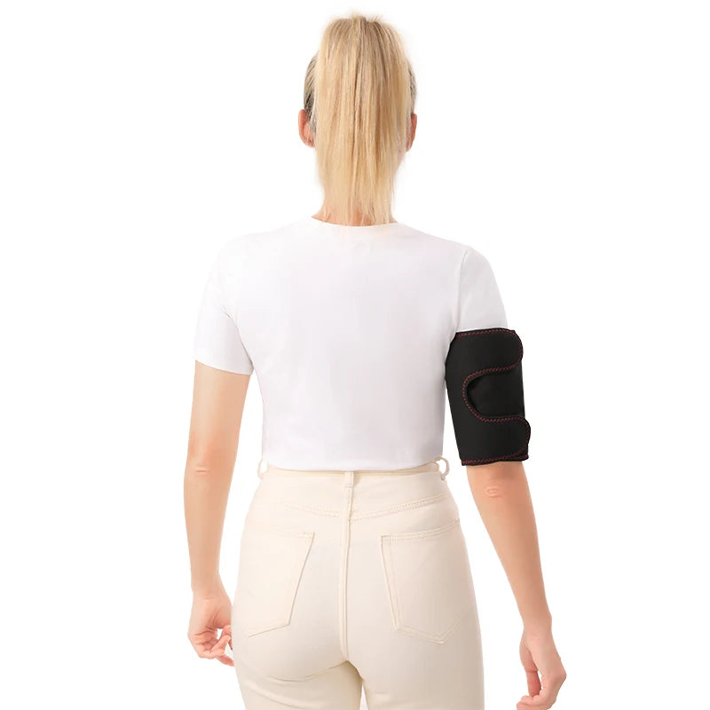 Heating Pad Arm Heated Wrap Brace for Wrist Elbow Arm Knee Ankle Leg 3 Heat Settings Cordless Wireless Timer USB Powered Winter
