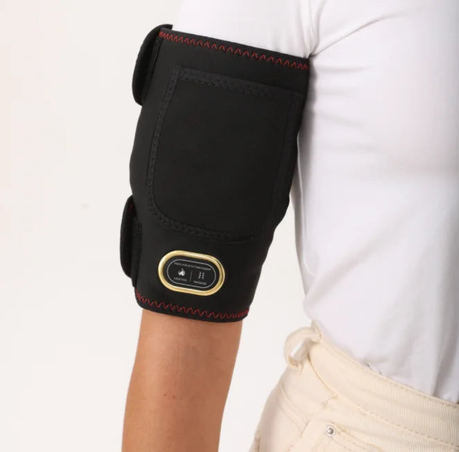 Heating Pad Arm Heated Wrap Brace for Wrist Elbow Arm Knee Ankle Leg 3 Heat Settings Cordless Wireless Timer USB Powered Winter