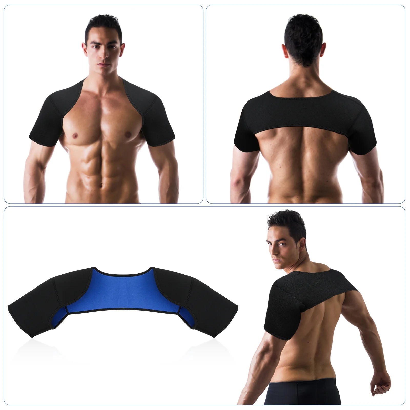 Shoulder Compression Sleeve Ultra Thin Breathable Shoulder Support For Warm Function Shoulder Braces Relief Rotator Cuff