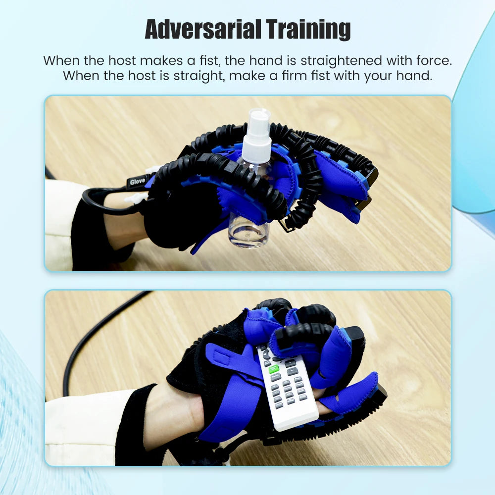 Rehabilitation Robot Glove Hand Device Finger Training Massage Gloves Stroke Hemiplegia Rehabilitation Hand Function Recovery