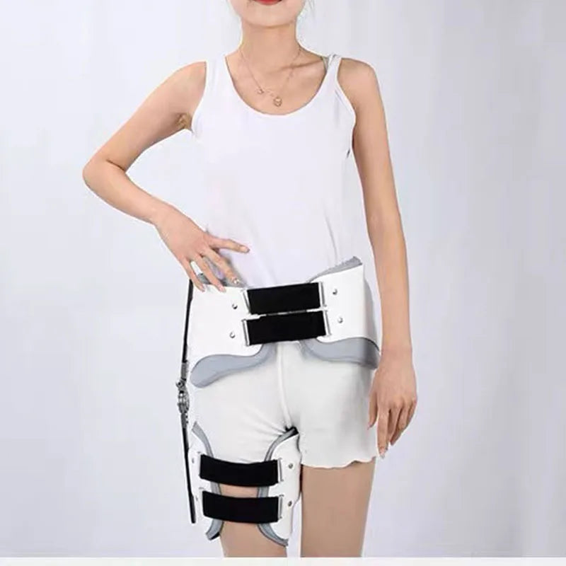Adjustable Double Legs Hip Stabiliser Support Corrector Hip Abduction Orthosis Thigh Sciatic Nerve Pain Relief Fixation Brace