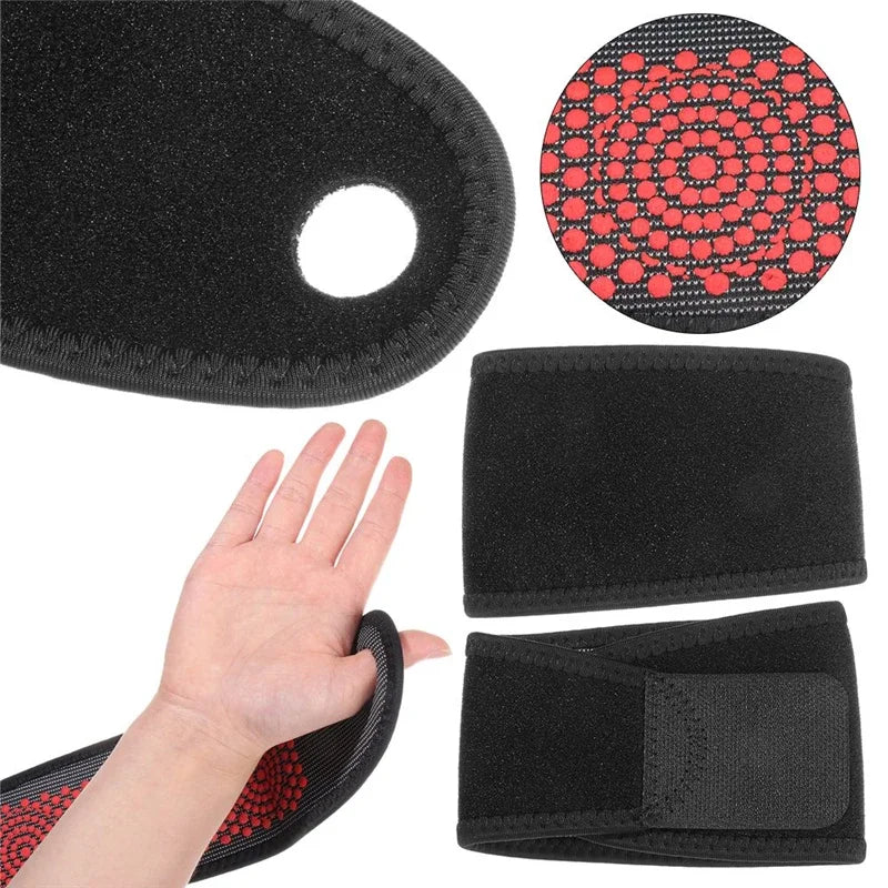 Heated Wrist Brace Self Heating Magnetic Therapy Wrist Support Compression Wrap for Arthritis Pain Relief