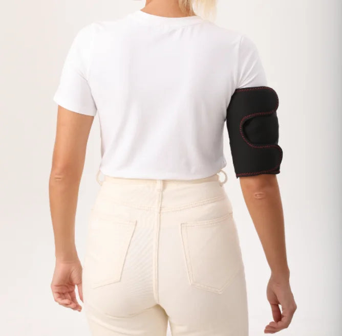 Heating Pad Arm Heated Wrap Brace for Wrist Elbow Arm Knee Ankle Leg 3 Heat Settings Cordless Wireless Timer USB Powered Winter